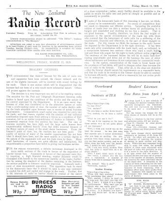Issue page