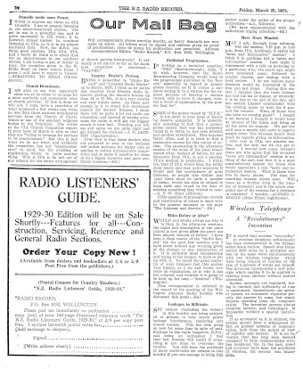 Issue page