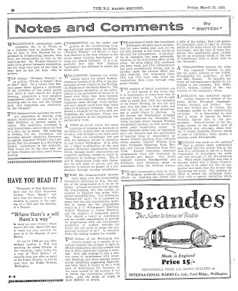Issue page