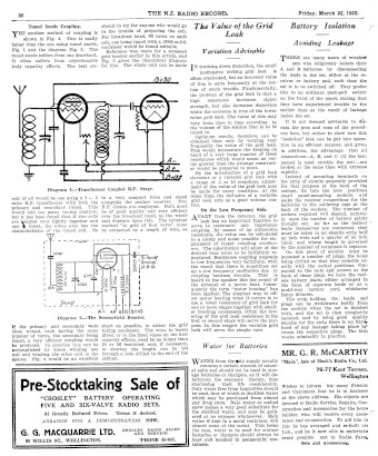Issue page