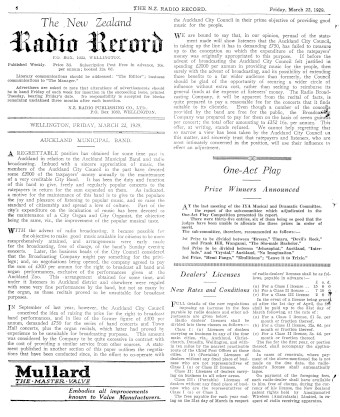 Issue page