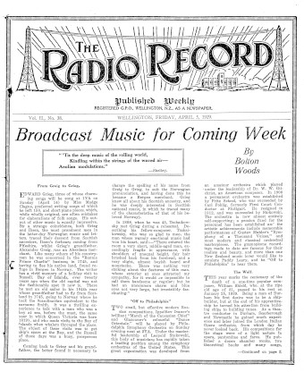 Issue page
