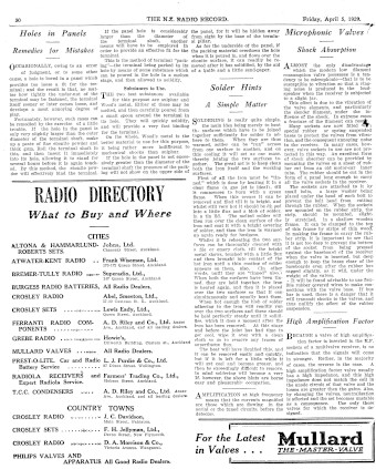 Issue page