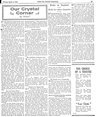 Issue page