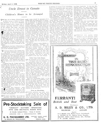Issue page