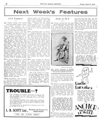 Issue page