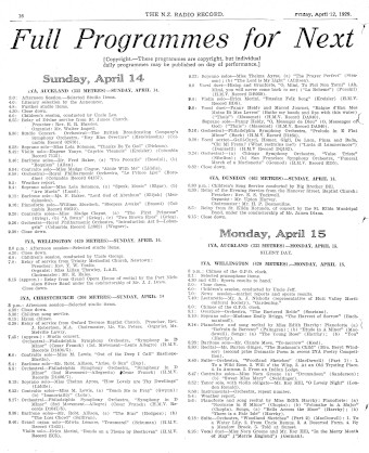 Issue page