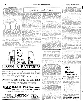 Issue page