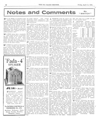 Issue page