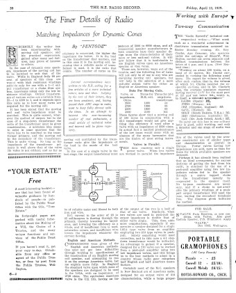 Issue page