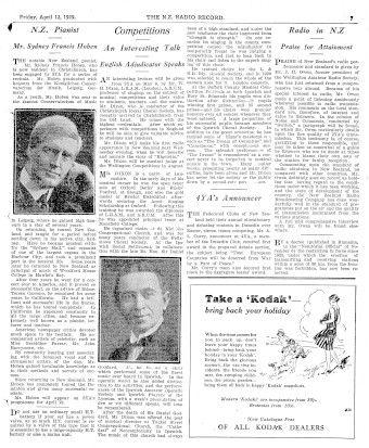 Issue page
