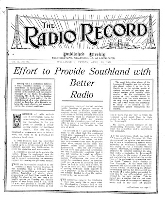 Issue page