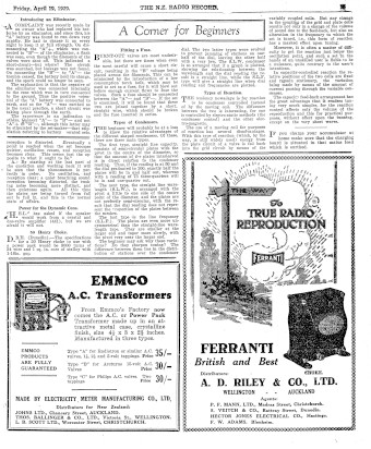 Issue page