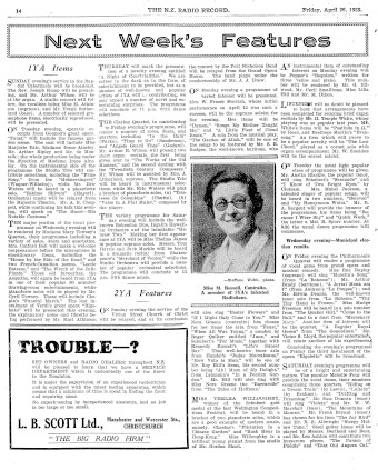 Issue page
