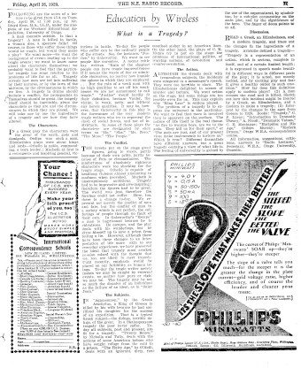 Issue page