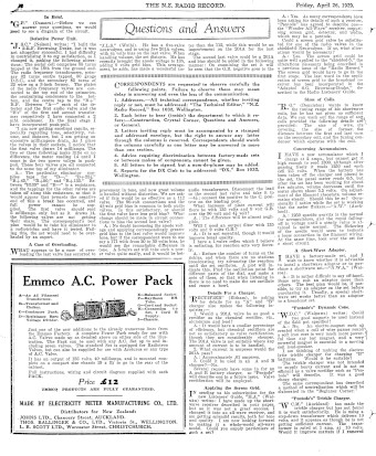 Issue page