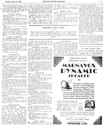 Issue page