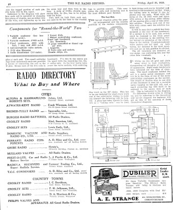Issue page