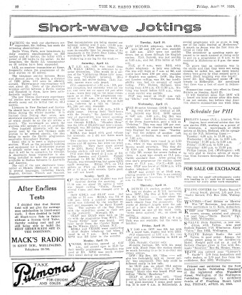 Issue page