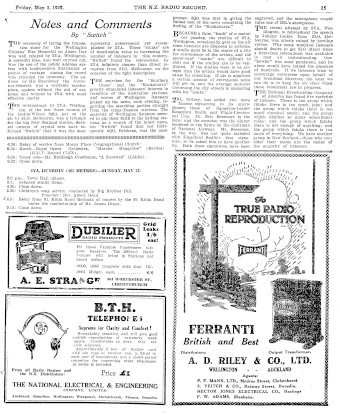 Issue page