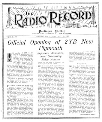 Issue page