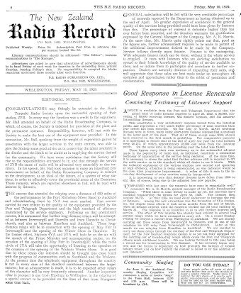 Issue page