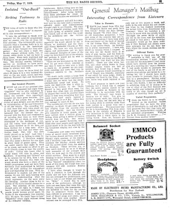 Issue page