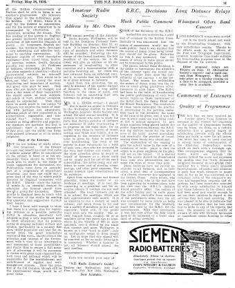 Issue page