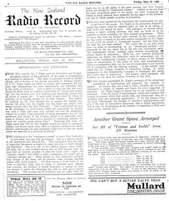 Issue page