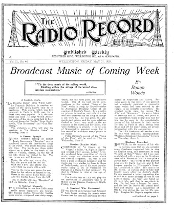 Issue page