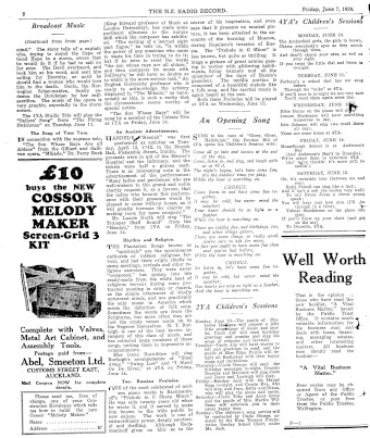 Issue page