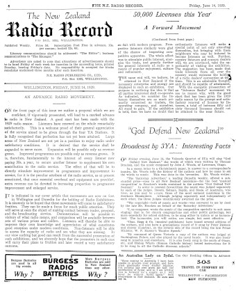 Issue page