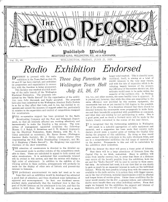 Issue page