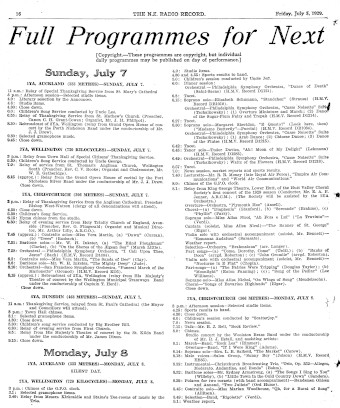 Issue page
