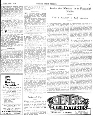 Issue page