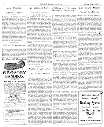 Issue page