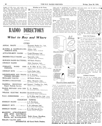 Issue page