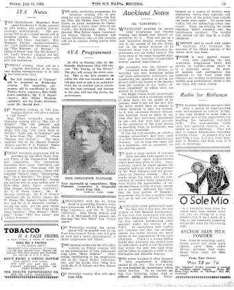 Issue page