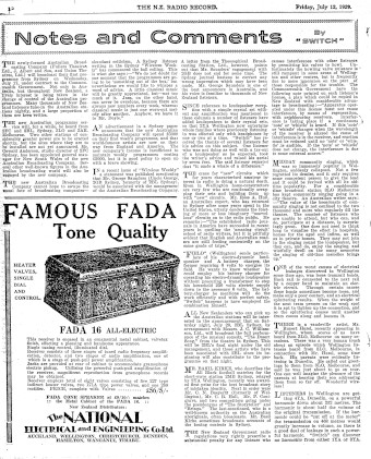 Issue page