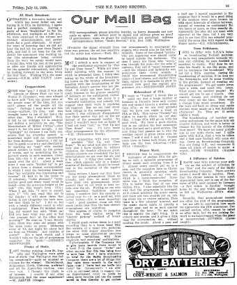 Issue page