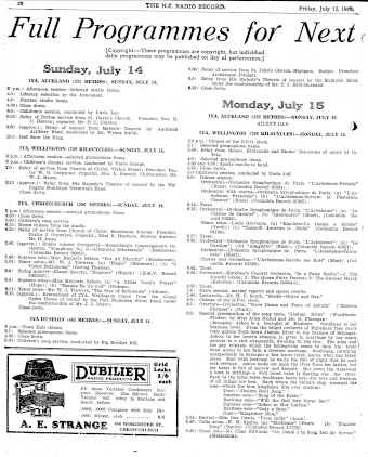 Issue page
