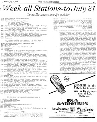 Issue page