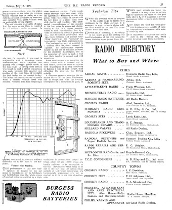 Issue page