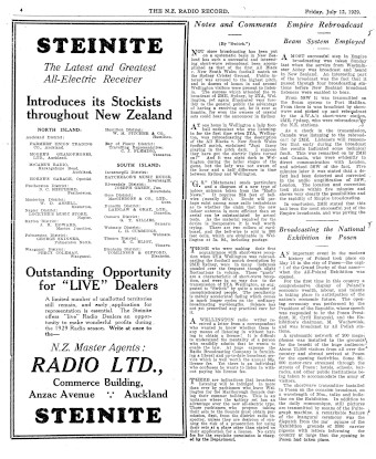 Issue page