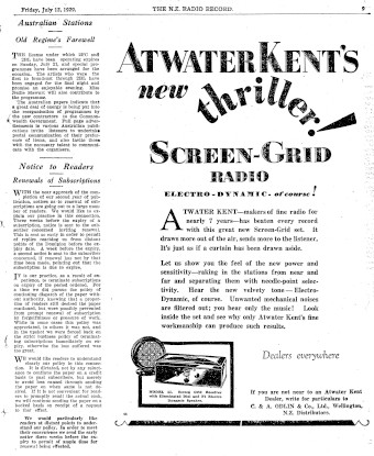 Issue page