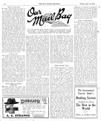 Issue page