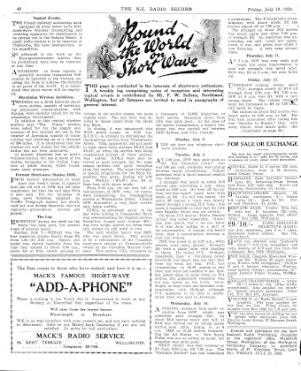 Issue page