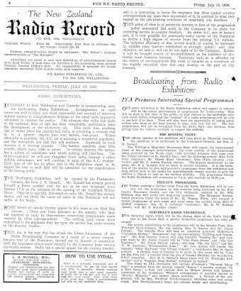 Issue page