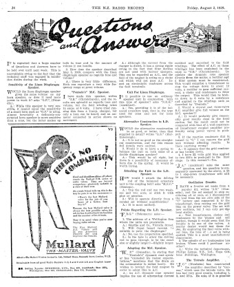 Issue page