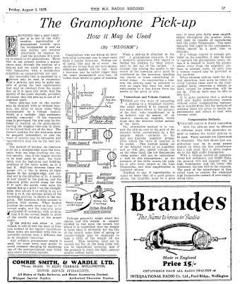 Issue page